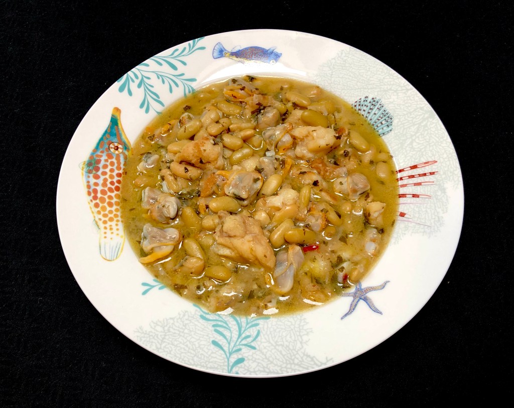 Verdinas con Pixin y Berberechos