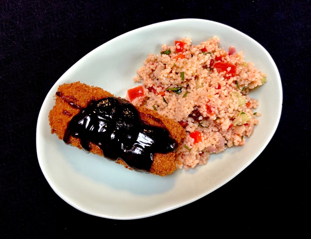 Katsu Sake con Tabulé