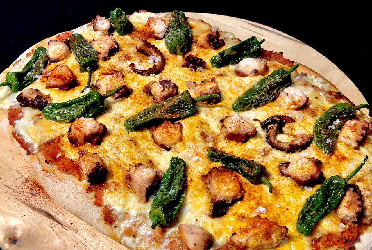 Pizza de Pulpo A&nbsp;Feira