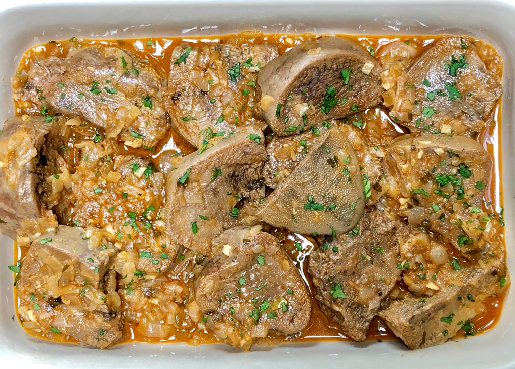 Lengua de Ternera Estofada
