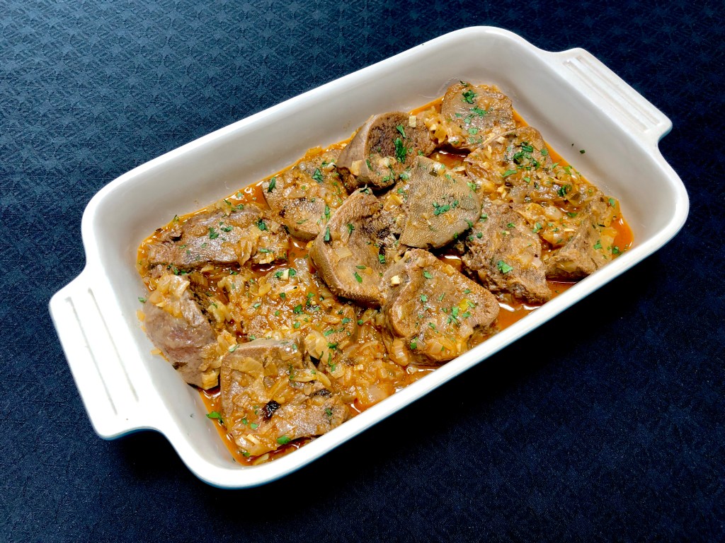 Lengua de Ternera Estofada