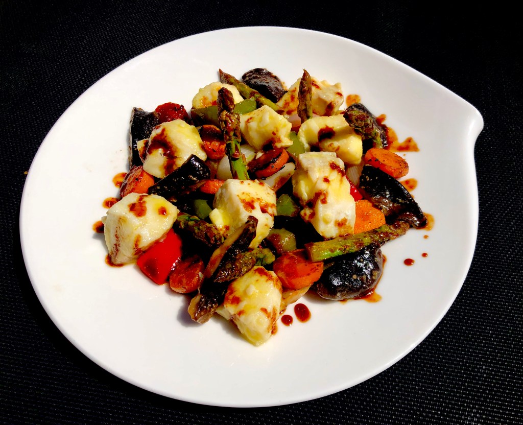 Skrei con Verduras Estilo Asiático